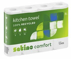 Keukenrollen comfort satino bij wepa