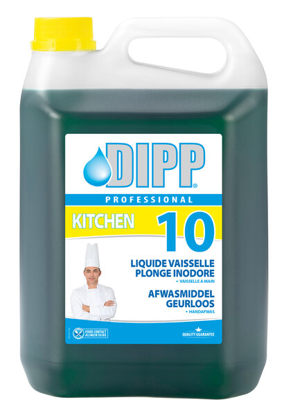 DIPP N&deg; 10 - 5L Afwasmiddel Geurl..