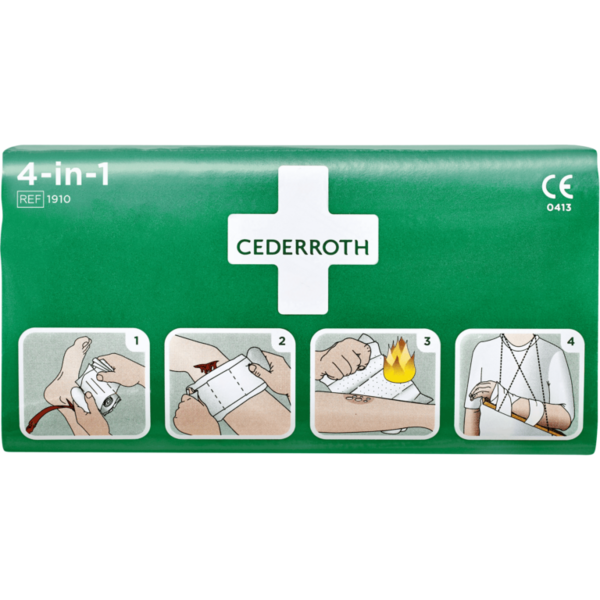 Cederroth 4-in-1 bloedstelpende v..