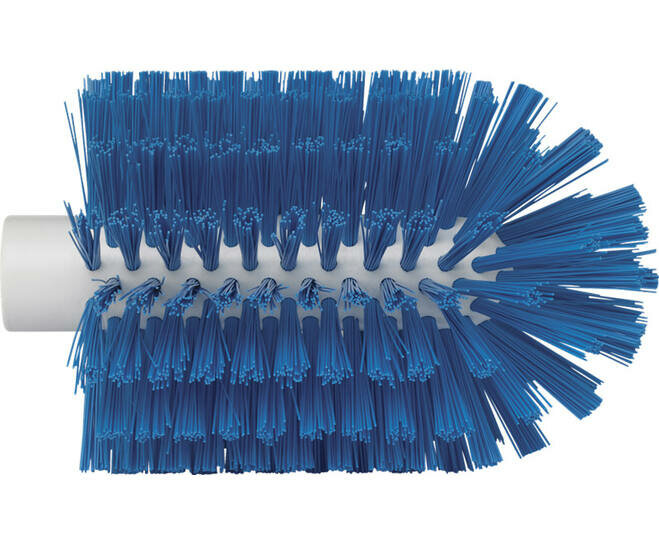 Vikan Steelmodel Pijpborstel Medium Ø103, 170mm Blauw