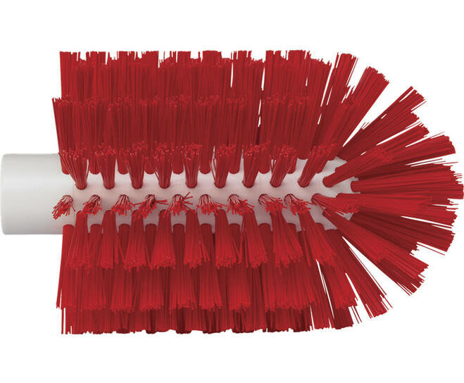 Vikan Steelmodel Pijpborstel Medium Ø103, 170mm Rood