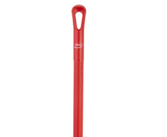 Vikan Ergo Steel Ultra Hygiënisch Rood Ø34mm 1300mm