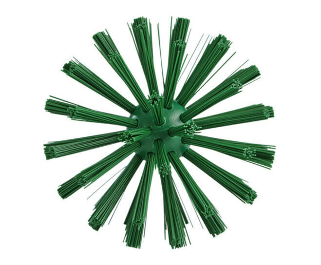 Vikan Pijpborstel Met Handvat (uit een stuk), Ø90, 460mm Groen