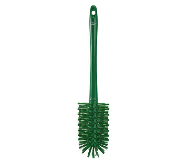 Vikan Pijpborstel Met Handvat (uit een stuk), Ø90, 460mm Groen