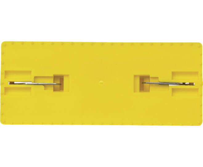 Vikan Hygiëne Padhouder Steelmodel 230mm Geel