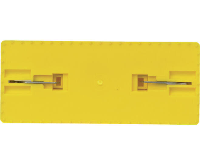 Vikan Hygiëne Padhouder Handmodel 230mm Geel