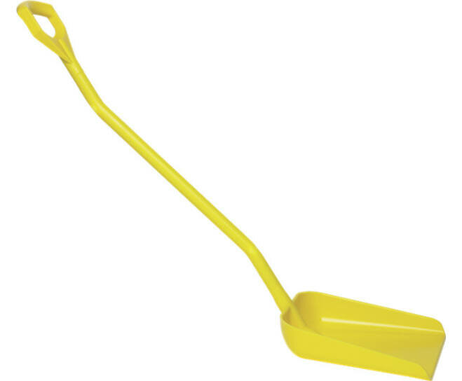 Vikan Ergonomische Schop Lange Steel 1310mm Geel