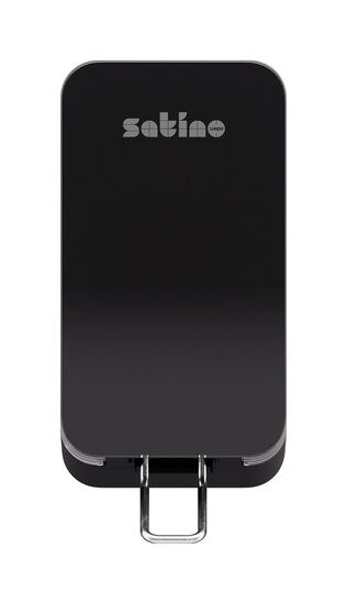 Satino Hyginity Clean&Care dispenser handmatig 500ml Zwart SF2