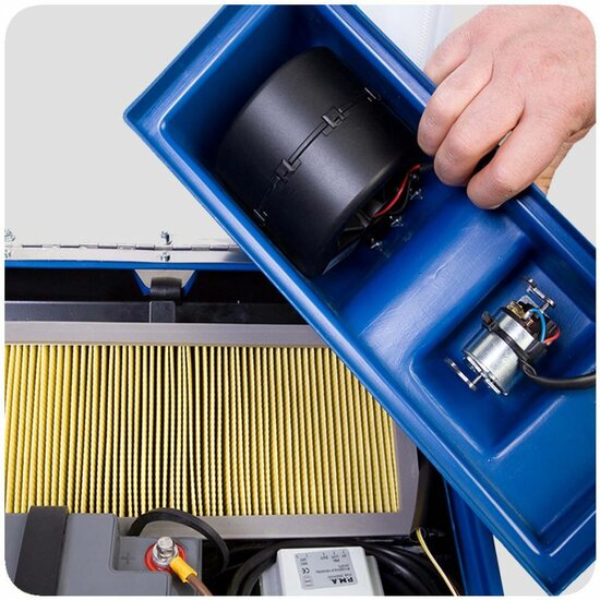 iVo Veegmachine SP 650 Batterij