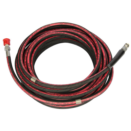 DIBO Hogedrukslang met groot werkbereik (3/8&quot;, 10 m) t.b.v. ECN-T &amp; ECN-XL