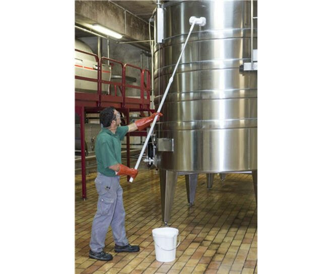 Vikan Hygiëne Telescoopsteel 157.5 - 278 cm Wit