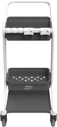 Vikan HyGo 78CM Wit&ndash; Mobiel Reinigingsstation (Werkwagen)