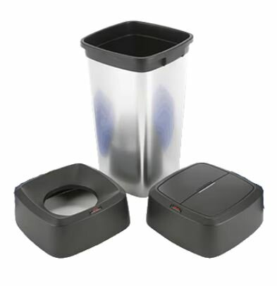 Vileda Iris Square Afvalbak 60L (excl. deksels)
