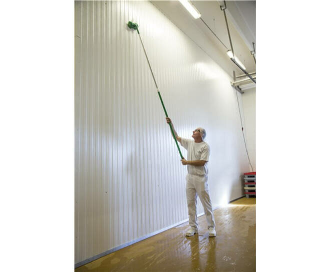 Vikan Hygiëne Telescoopsteel 157.5 - 278 cm Groen