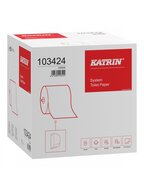 Katrin Toiletpapier Doprol Classic System 2-Laags Hoogwit Doos a 36 Rol 800 Vel 