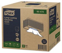 Tork Long Lasting Reinigingsdoek 1-laags, 360st/doos wit W4, 4x90, 360st/doos 