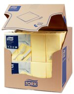 Tork Lunchservet  2-Laags Champagne 1/8 vouw, 10x200st, 2.000st/doos