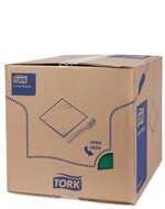 Tork Lunchservet  2-Laags Donkergroen 1/8 vouw, 10x200st, 2.000st/doos