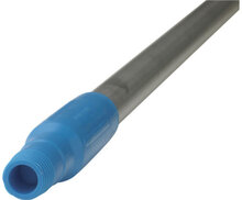 Vikan Ergo Steel Aluminium handgreep Blauw 1510 mm Ø31mm