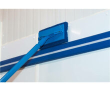 Vikan Ergo Steel Ultra Hygiënisch Blauw Ø32mm 1500mm