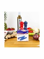 Detectaplast detect. kneuke textielpleister elastisch blauw 50 stuks
