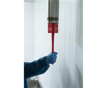 Vikan Pijpborstel Met Handvat (uit een stuk), Ø90, 460mm Rood