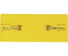 Vikan Hygiëne Padhouder Steelmodel 230mm Geel