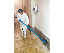 Vikan Hygiëne Padhouder Steelmodel 230mm Blauw