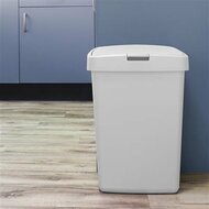 Sunware Delta prullenbak klep 50L wit