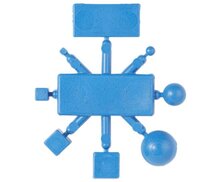 Vikan Hygiëne Testkit Voor Metaaldetectie 55mm Blauw