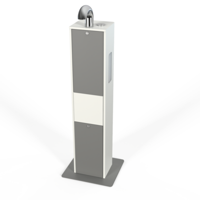 Desinfectiezuil Automatische bediening Desinfectiezuil Automatische bediening