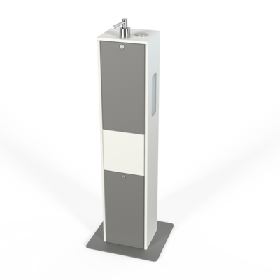 Desinfectiezuil Manuele bediening Desinfectiezuil Manuele bediening