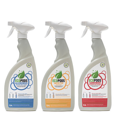 ECOPODS RHDPE VERSTUIVER SET VAN 3-750ML ECOPODS RHDPE VERSTUIVER SET VAN 3-750ML