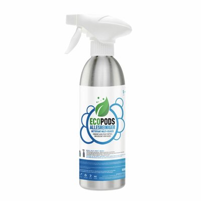 ECOPODS ALU VERSTUIVER ALLESREINIGER 500ML ECOPODS ALU VERSTUIVER ALLESREINIGER 500ML