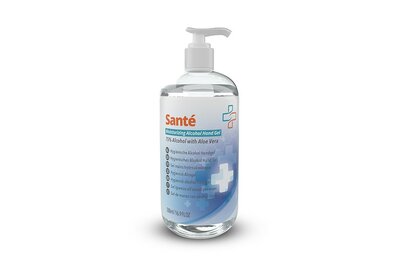 Santé Alcohol gel 75% met Aloe Vera pompje 500ml Santé Alcohol gel 75% met Aloe Vera pompje 500ml