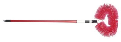 Raagbol kunstvezel ovaal met telescoopsteel  Raagbol kunstvezel ovaal met telescoopsteel