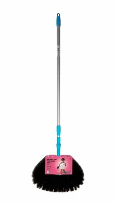 Plubo raagbol geitenhaar met telescoopsteel 1,5 meter  Plubo raagbol geitenhaar met telescoopsteel 1,5 meter