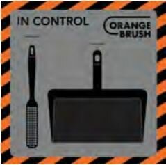 Orange Brush Schaduwborden standaard Orange Brush Schaduwborden standaard