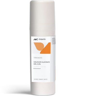 MAVRO CALCIUM GLUCONATE GEL 2,5% MAVRO CALCIUM GLUCONATE GEL 2,5%