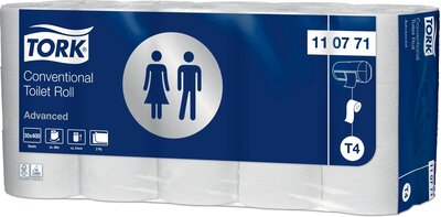 Tork Traditioneel Toiletpapier Advanced T4 2-laags Tork Traditioneel Toiletpapier Advanced T4 2-laags