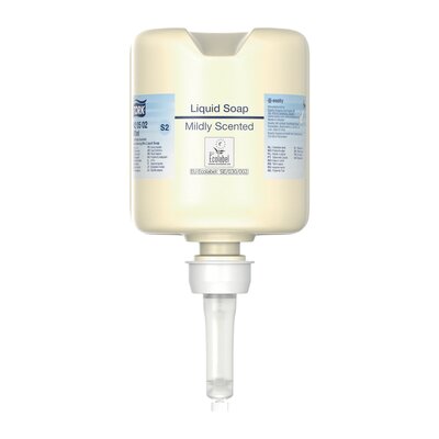 Tork handzeep mild mini liquid soap S2 8x475ml  Tork handzeep mild mini liquid soap S2 8x475ml
