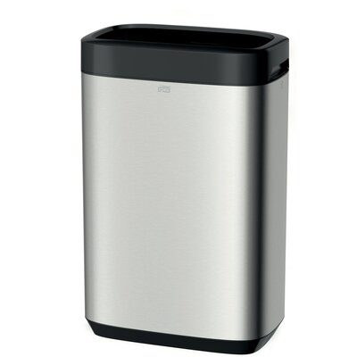 Tork Afvalbak Image Design 50L, B1, per stuk, RVS,  Tork Afvalbak Image Design 50L, B1, per stuk, RVS,