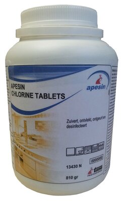 TANA APESIN chlorine tabs (13430N) 810 gram  TANA APESIN chlorine tabs (13430N) 810 gram