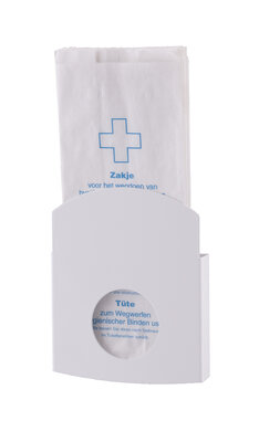 All Care Dutch Bins hygienezakjeshouder wit  All Care Dutch Bins hygienezakjeshouder wit