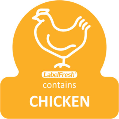 LabelFresh Codelabel Kip 500 etiketten. LabelFresh Codelabel Kip 500 etiketten.