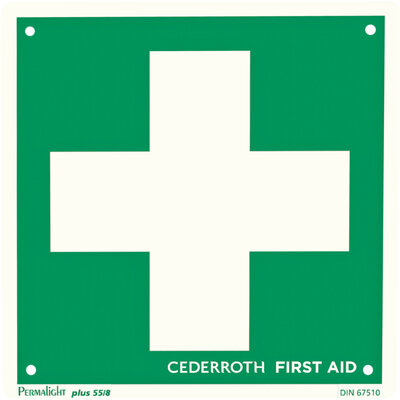Cederroth Bord Eerstehulpkruis Dubbelzijdig 20x20 cm Cederroth Bord Eerstehulpkruis Dubbelzijdig 20x20 cm
