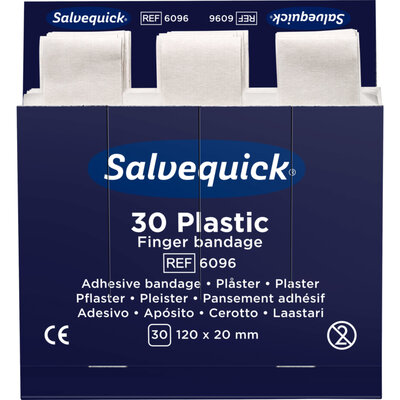 Cederroth Plastic vingerverband 6x30 stuks Cederroth Plastic vingerverband 6x30 stuks