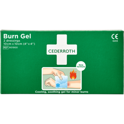 Cederroth Burn Gel Dressing 10x10 cm 2 pack Cederroth Burn Gel Dressing 10x10 cm 2 pack