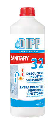 DIPP N° 32 - 1L Extra Krachtige Industriële Ontstopper DIPP N° 32 - 1L Extra Krachtige Industriële Ontstopper