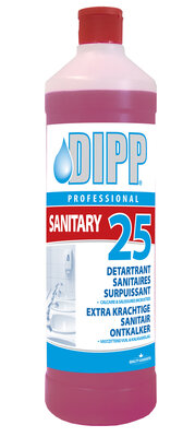 DIPP N° 25 - 1L Extra Krachtige Sanitair Ontkalker DIPP N° 25 - 1L Extra Krachtige Sanitair Ontkalker